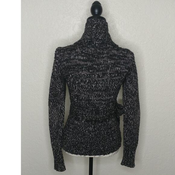 Daisy Fuentes Cardigan Sweater with Waist Tie Size S - Picture 3 of 7